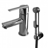Смеситель для умывальника и биде TRES LEX-TRES-WC 181113, с гигиеническим душем