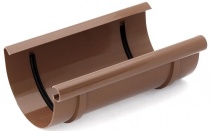 Муфта желоба BRYZA 63-032 150 мм коричневая