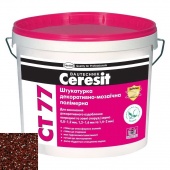 Штукатурка декоративная полимерная Ceresit CT 77 "мозаичная" 0,8-1,2 мм цвет 1D 14 кг