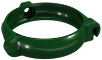 Хомут крепления трубы DEVOREX CLASSIC d.80 зеленый
