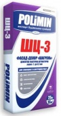 Штукатурка декоративная структурная Полимин ШЦ-3 25 кг