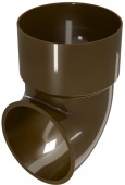 Сливное колено DEVOREX ELEGANCE d.100 коричневый