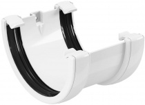 Соединитель желоба DEVOREX CLASSIC 120 белый