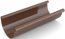Желоб ПВХ BRYZA 62-002 125 мм/4 м коричневый