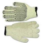 Перчатки Technics вязанные серые с вкраплением размер L Арт.16-001