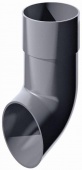 Слив трубы ТехноНИКОЛЬ 82 мм серый