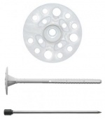 Дюбель AMEX для термоизоляции с металл стержнем и термоголовкой 10х160 200 шт