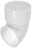 Сливное колено DEVOREX ELEGANCE d.100 белый