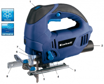 Лобзик Einhell BT-JS 800 E 800 Вт Арт.(4321120)