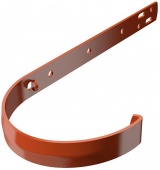 Кронштейн желоба металлический ТехноНИКОЛЬ 125 мм красный