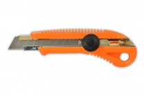 Нож Favorit 18 мм с оборотным фиксатором упрочненный Арт.13-215