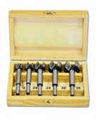 Фрезы по дереву Spitce 15/20/25/30/35 мм Арт.21-950 набор