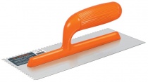 Мастерок штукатурный Truper Plastic с U-зубом 280х130 мм Арт.LLP-6C