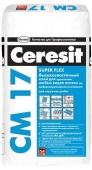Клей высокоэластичный Ceresit CM 17 для любых видов плитки 25 кг