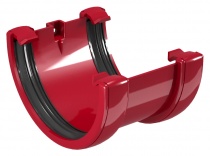 Соединитель желоба DEVOREX CLASSIC 120 бордо