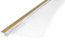 Профиль ПВХ THERMOMASTER W-Prof с сеткой оконный примыкающий 2,5 м