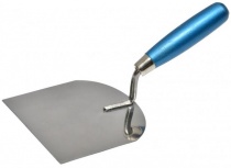 Кельма штукатурная Favorit 100х80 мм стальная с нержавеющим покрытием Арт.06-102