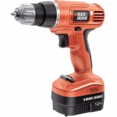 Дрель/винтоверт Black&Decker аккумуляторная 12 V 11,0 Hм 1 акк NiCd 1,2 А/ч Арт.EPC12CA