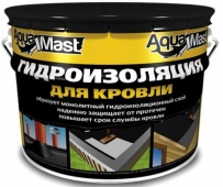 Мастика битумно-резиновая AquaMast 10 кг укр